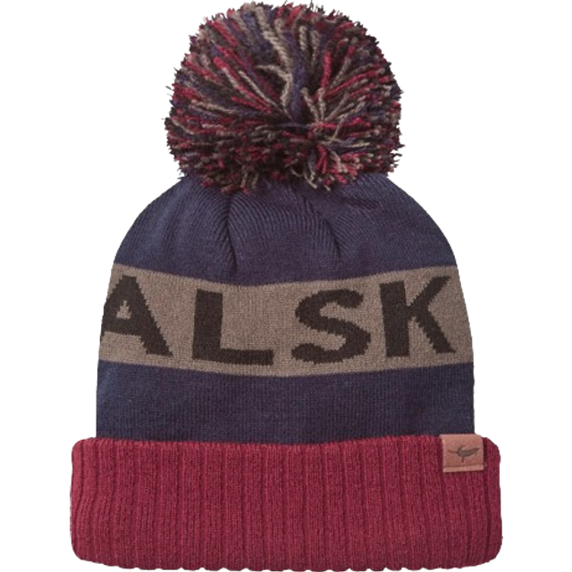 Sealskinz Waterproof Knitted Bobble Hat, Red