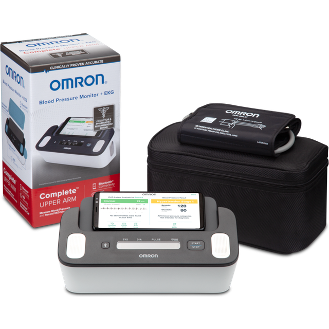 Blodtrycksmätare och EKG-mätare - OMRON Komplett (HEM-7530T-E3)