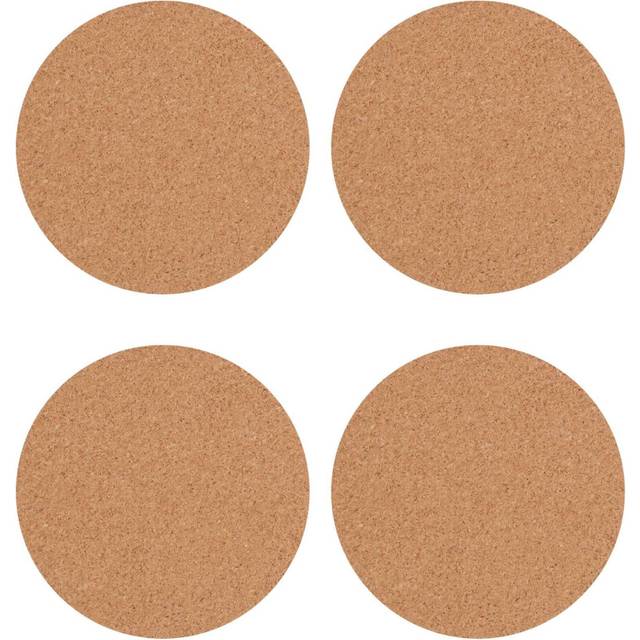 Self-Adhesive Cork Coasters,Cork Mats Cork Backing Sheets for Coasters and Supplies (80, Round)