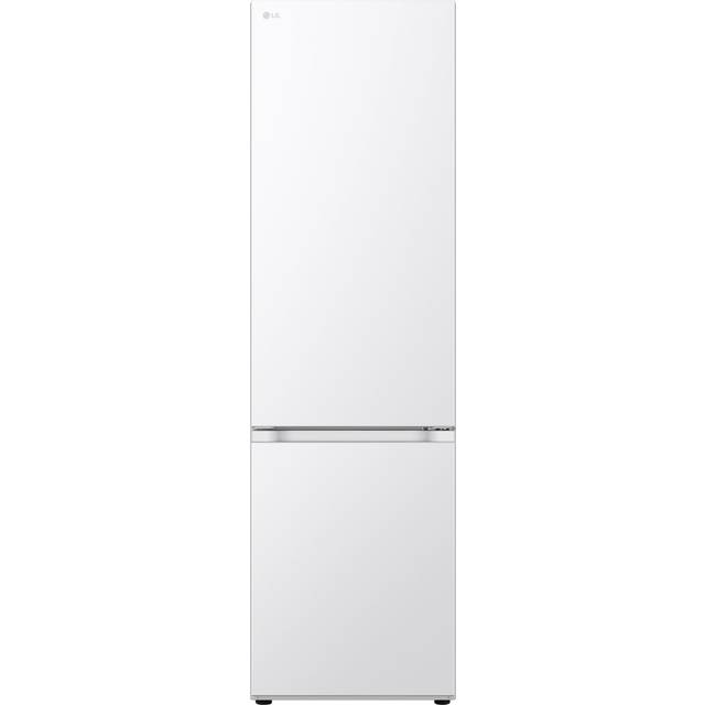LG GBV5240DSW - Køleskab/fryser - bund-fryser - bredde: 59.5 cm - dybde: 68.2 cm - højde: 203 cm - 387 liter - Klasse D - superhvid