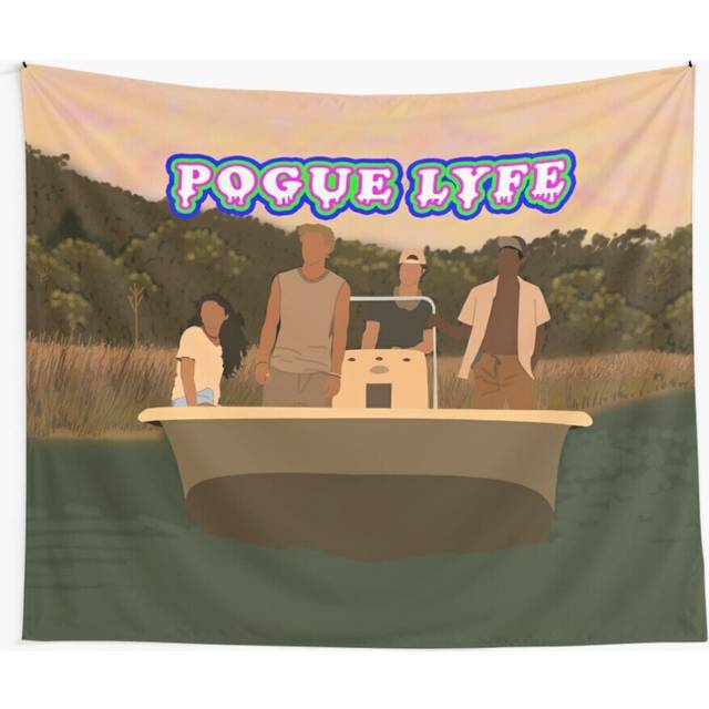 Tapestry 60x50inch Outer Banks Pogue Lyfe Wall Hanging Art DÃ©cor Living Room