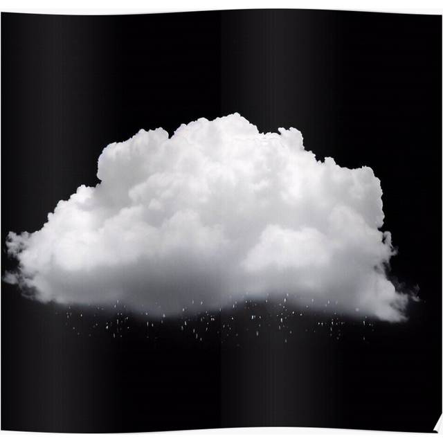 Posters Cloud digital art 16x20 inch or 20x20 inch Wall Art Soccer Print