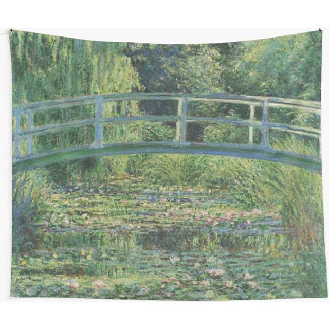 Tapestry 60x50inch Claude Monet - The Water-Lily Pond Wall Hanging Art DÃ©cor Living Room