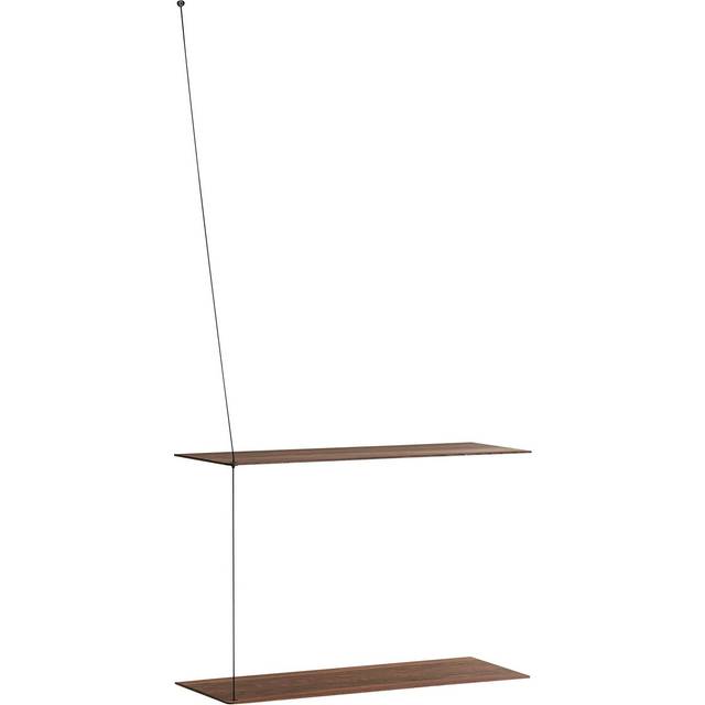 Woud Stedge shelf 60 cm Smoked oak