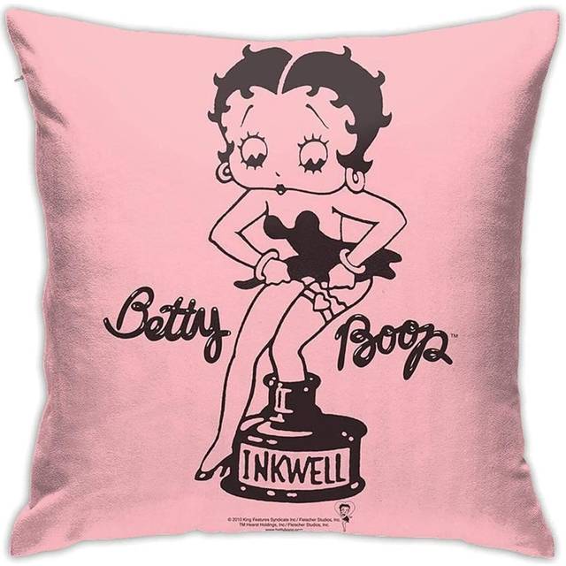 Betty-Boop Best Gift Square Decorative Throw Pillows Covers Cushion Case for Bed Outdoor Couch Family Sofa-Cc163