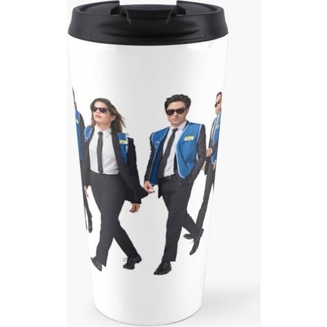 Insulated Travel Coffee Mug Super Cool Crew Stainless Steel Cup Tumbler 17oz