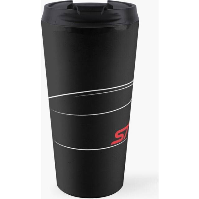 Insulated Travel Coffee Mug Ford Fiesta ST Vector Stainless Steel Cup Tumbler 17oz