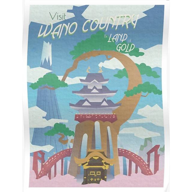 Posters Wano Country Retro Tourism 16x20 inch or 20x20 inch Wall Art Soccer Print