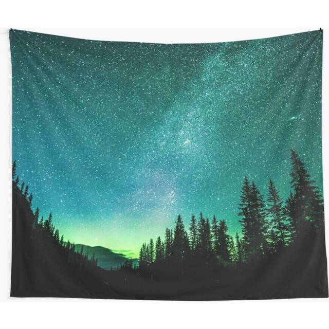 Tapestry 60x50inch Aurora Borealis aka Northern Lights Wall Hanging Art DÃ©cor Living Room