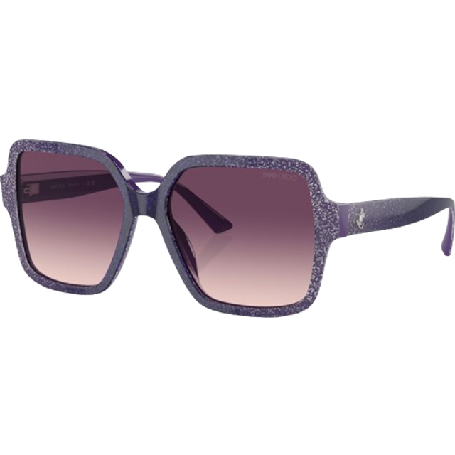 Jimmy Choo JC5005 Sunglasses 50447W Violet Gradient Glitter
