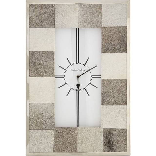 Modern Patchwork Wall Clock, Durable Stainless Steel Wall Clock - Multi - One Size