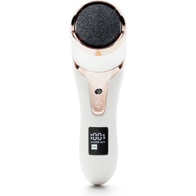 RIO Go Smooth Electric Callus Remover - White & Gold, White,Gold