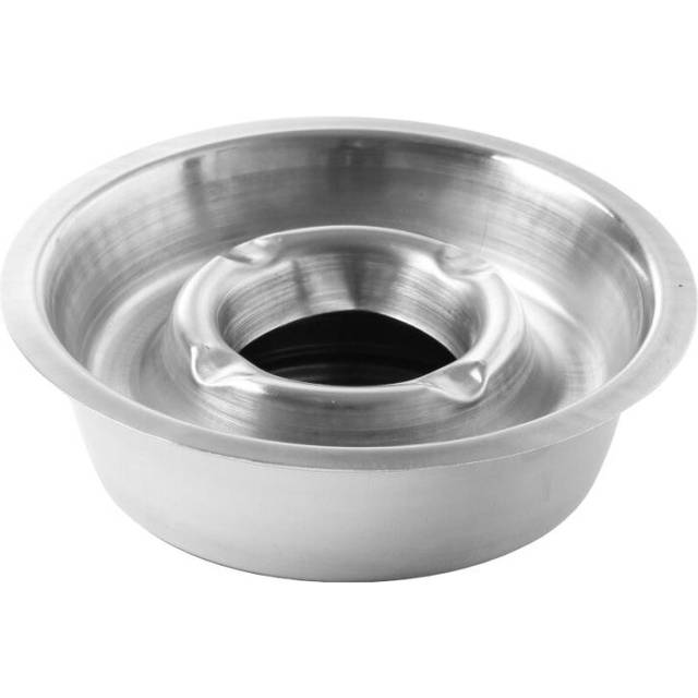 Askfat med bricka, Ø140x (h) 40mm