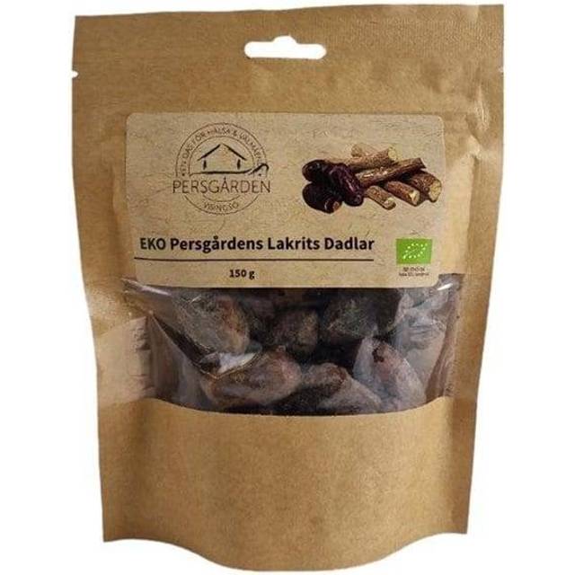 Persgården Eko Lakritsdadlar 150g
