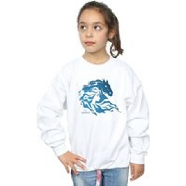 Frozen 2 Nokk Silhouette Sweatshirt - White - 9 Years