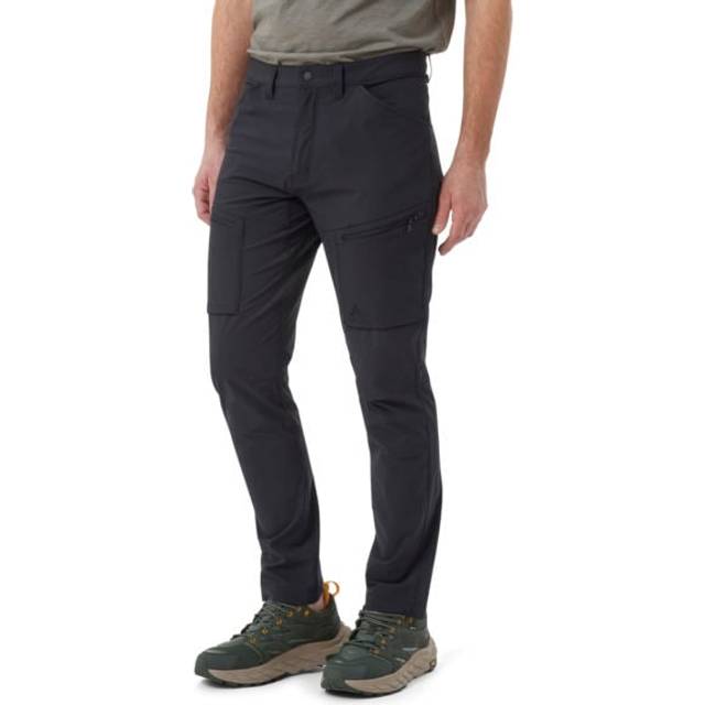 Ley M Softshell vandringsbyxor, BLACK, Herr, S