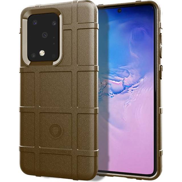 Rugged Shield Samsung Galaxy S20 Ultra skal - Brun
