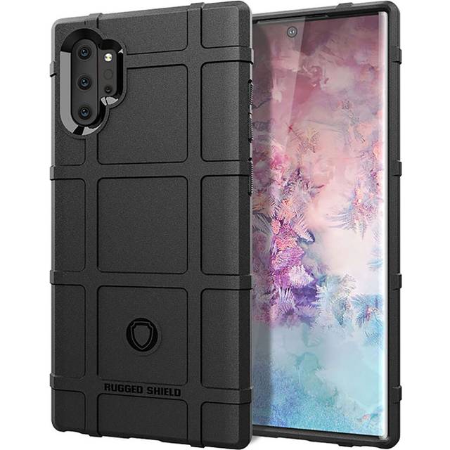 Rugged Shield Samsung Galaxy Note 10 Plus skal - Svart