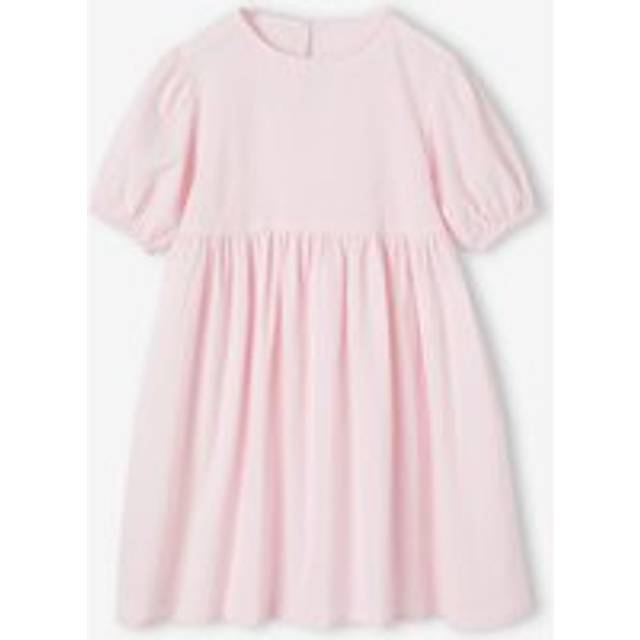 Seersucker Dress for Girls lilac