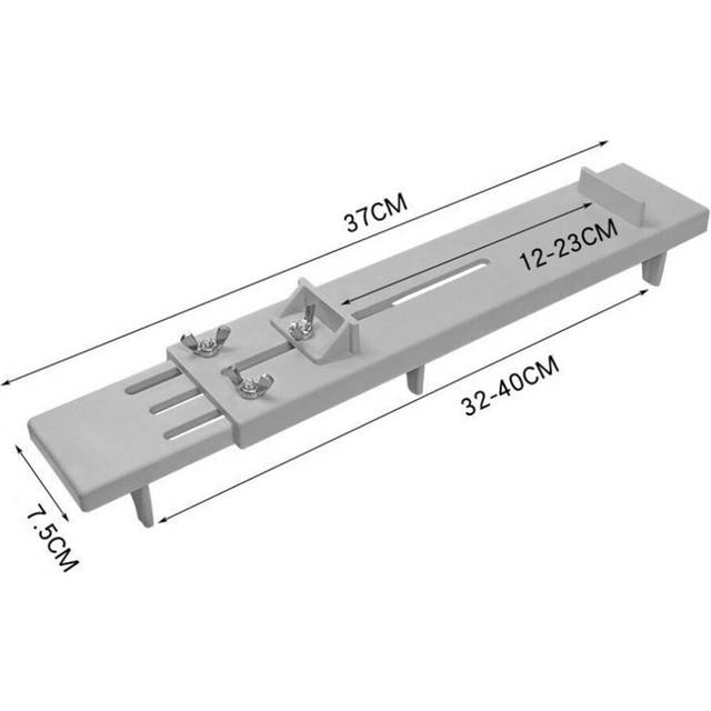 (a-Grey) Adjustable Sharpening Sink Rack Sharpening Stone Holder Non-slip Bridge Kitchen Knife Sharpener Accessories Rack Grinder Tools