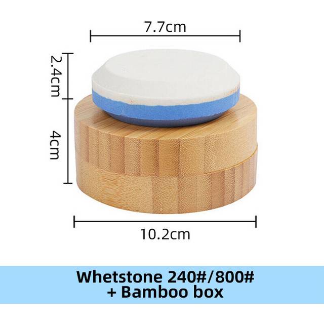 (a-violet) Ax Blade Tools Sharpening Stone Knife Sharpener Whetstone Dual Grit Multi-Purpose Grinding Hatchets Machetes Shovels Outdoor