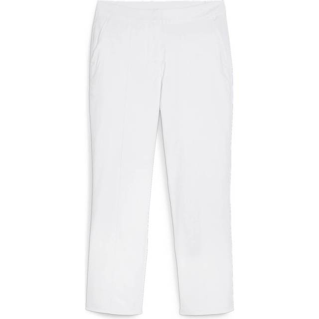 PUMA Costa Women's Golf Trouser Pants, White Glow, size Small (Small)