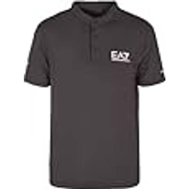 EA7 for man. 8NPT21_PJEMZ Polo Ventus7 M Serafino black (3XL), Sport, Tennis / Paddle tennis, Polyamide, Short sleeve