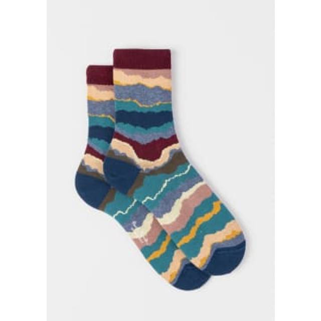 Paul Smith - Watercolour Stripes Socks Size: Os, Col: Multi OS