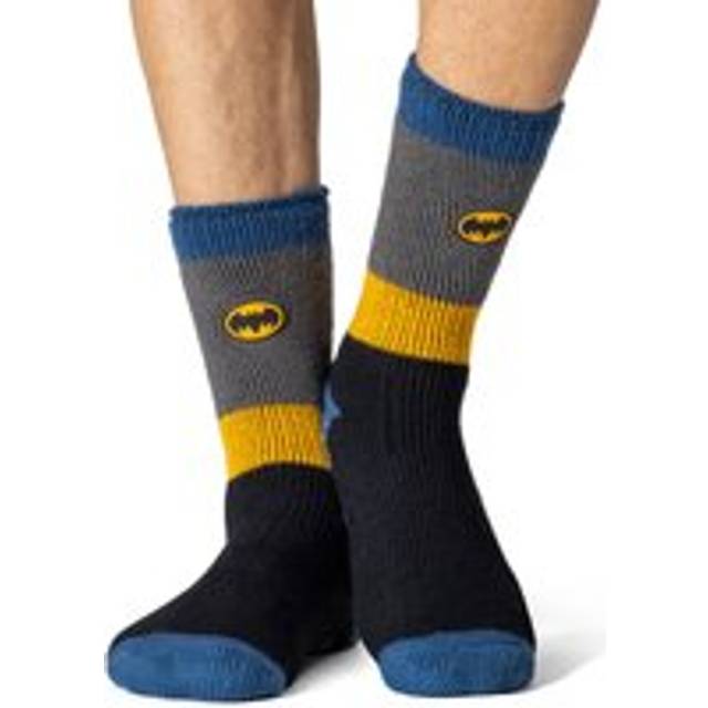 Mens Original Character Slipper Socks - Batman