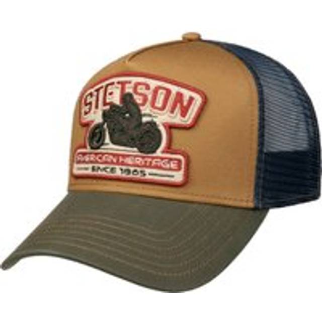 Biker Trucker Cap by Stetson - blue - One Size Small