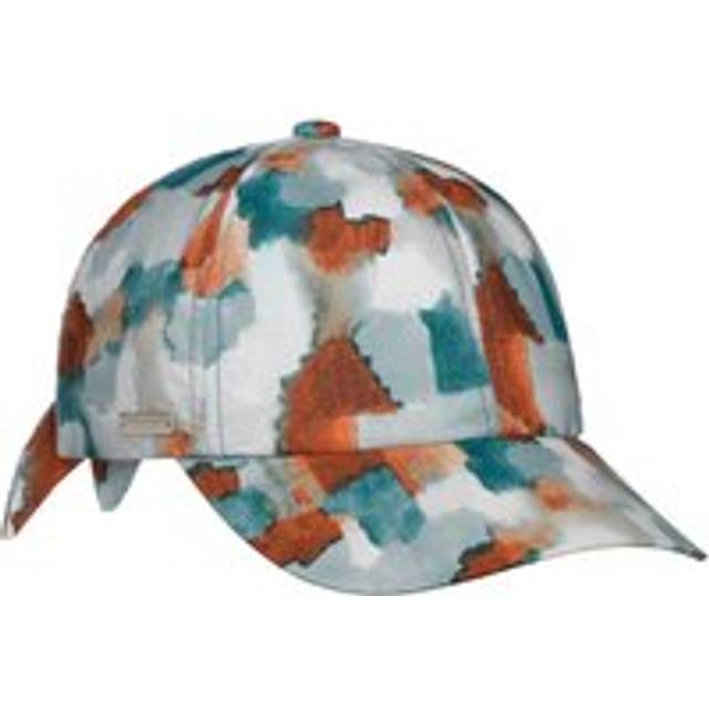 Watercolour Cap by Seeberger - petrol blue - One Size