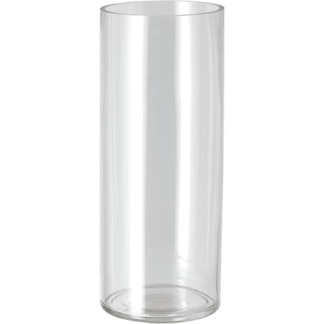 Scandi Living Cylinder vas Ø10x25 cm Klar - Transparent
