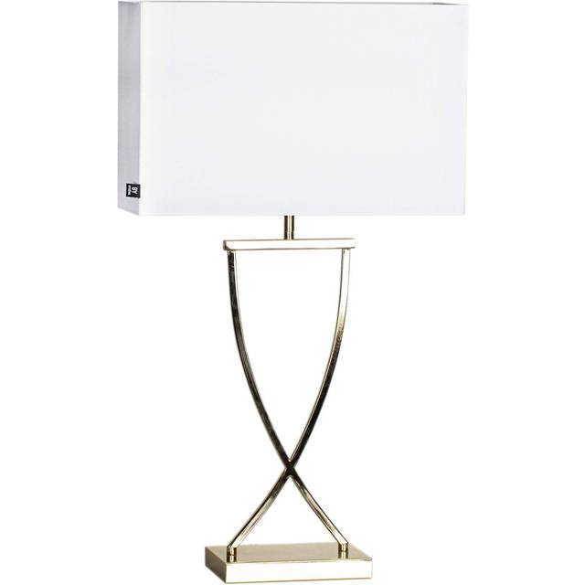 By Rydéns Omega bordslampa 67 cm mässing-vit - Vit