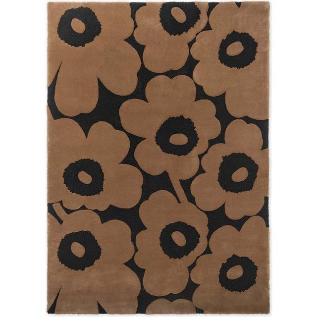 Marimekko Unikko ullmatta Beige, 250x350 cm