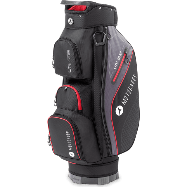 Motocaddy Lite Series Golf Cart Bag Black/Red BG24LIBKRE