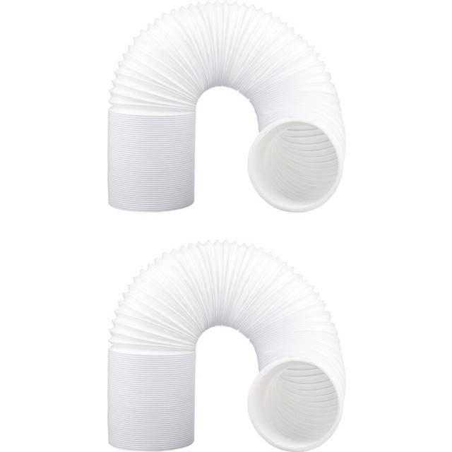 2pcs 15cm Diameter Flexible Air Conditioner Exhaust Pipe Duct Vent Outlet Pipe Air Conditioner Outlet Conditioner