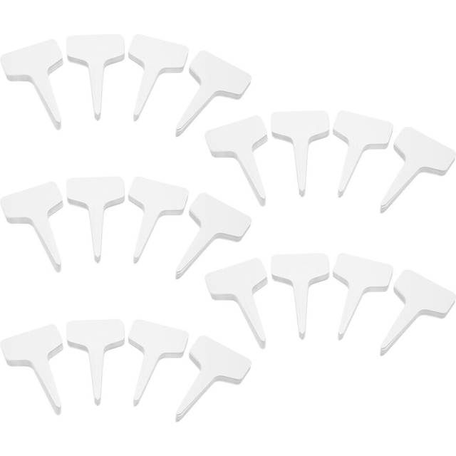 500 Pcs Garden Labels Gardening Plant Classification Sorting Sign Tag Ticket Plastic White