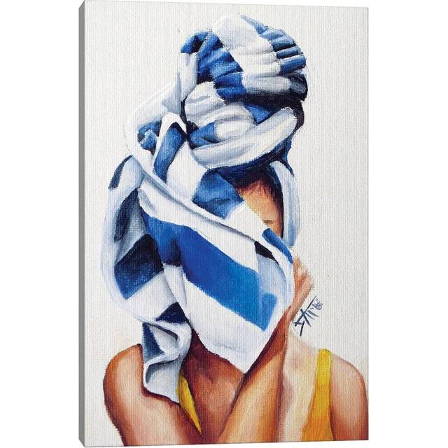 Wrap It up by Salma Nasreldin - Wrapped Canvas Painting (30.48 cm H x 45.72 cm W)