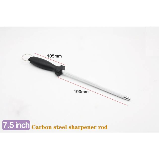 (a-6) Diamond Ceramic(zirconia) Carbon Steel Sharpening Rod Knife Sharpener With ABS Handle Sharpening For Chefs Steel Knives