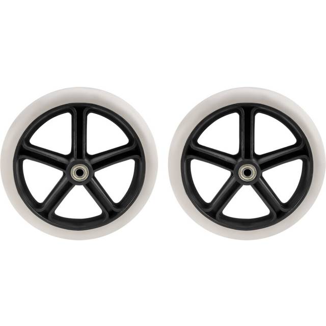2PCS 200mm (8 inch) Rubber Small Non Marking Wheelchair Wheel Accessories PP Chair Caster Wheels Roller