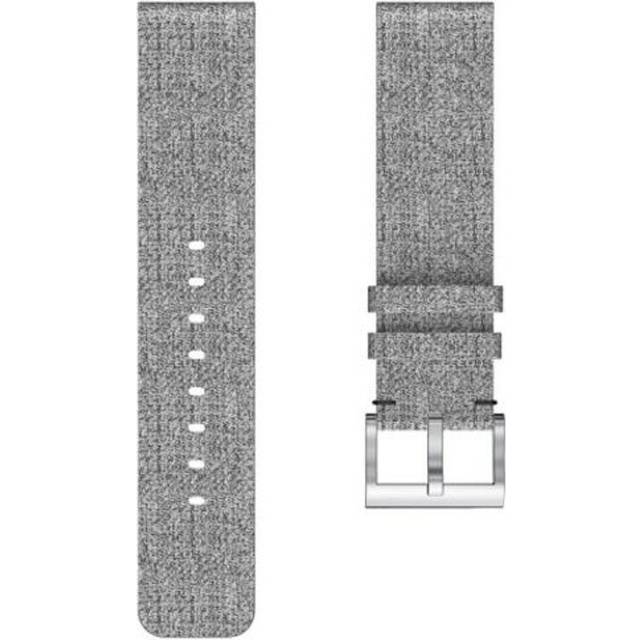 Watch Band For Fitbit Versa 2 Classic Luxury Fabric Wrist Strap Gray Watch Bands