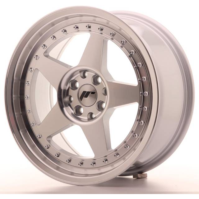Japan Racing JR6 Machined Face Silver 8X17 4/100/114,3 ET35 CB74,1