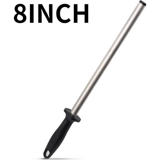 (a-8 INCH) Professional Knife Sharpener Rod Diamond Carbon Steel Kitchen Home Or Hunting Master Chef Hunter Gourmet Blade Sharpening Rod