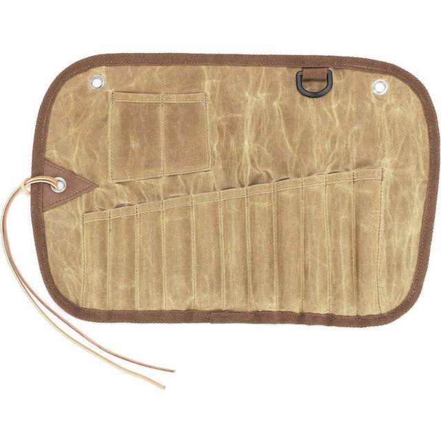 Camping Cutlery Set Outdoor Tablewares Storage Bag Cutlery Organizer Roll Holder Spoon Chopsticks Fork for Barbecue