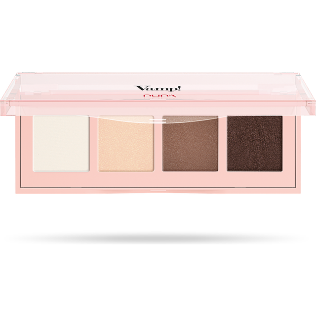 Pupa Vamp! 4 ögonskuggspalett 001 Natural Matte