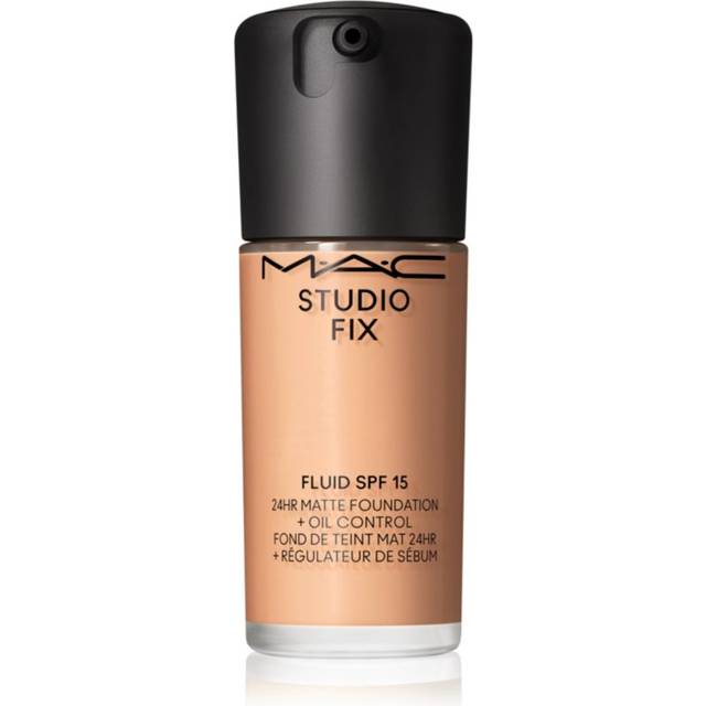 MAC MAC Cosmetics Studio Fix Fluid SPF 15 24HR Matte Foundation Oil Control Matterende foundation SPF 15 Skygge NC27 30 ml