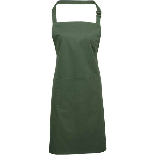 (One Size, Sapphire Blue) Premier Unisex Adult Colours Pocket Full Apron