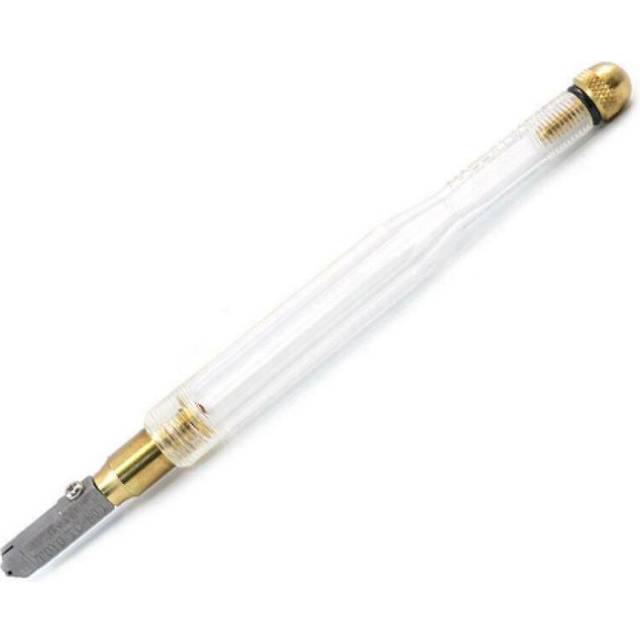 Toyo Narrow Head Glass Cutter Comfort Handle TC1P Supercutter Art/Stained