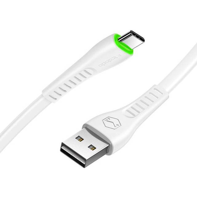 Mcdodo CA-6432 USB C to A 1,8m 3A QC3.0 laddning och synk med LED