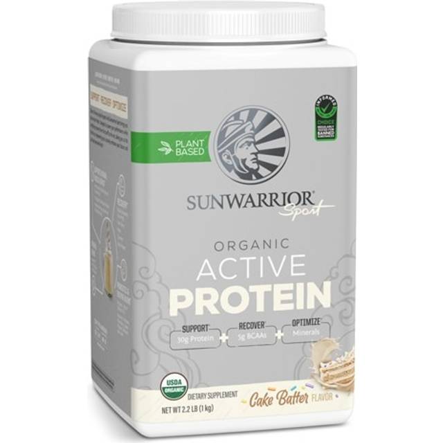 Sunwarrior Sport Organic Active Protein Cake Batter 2.2 lb